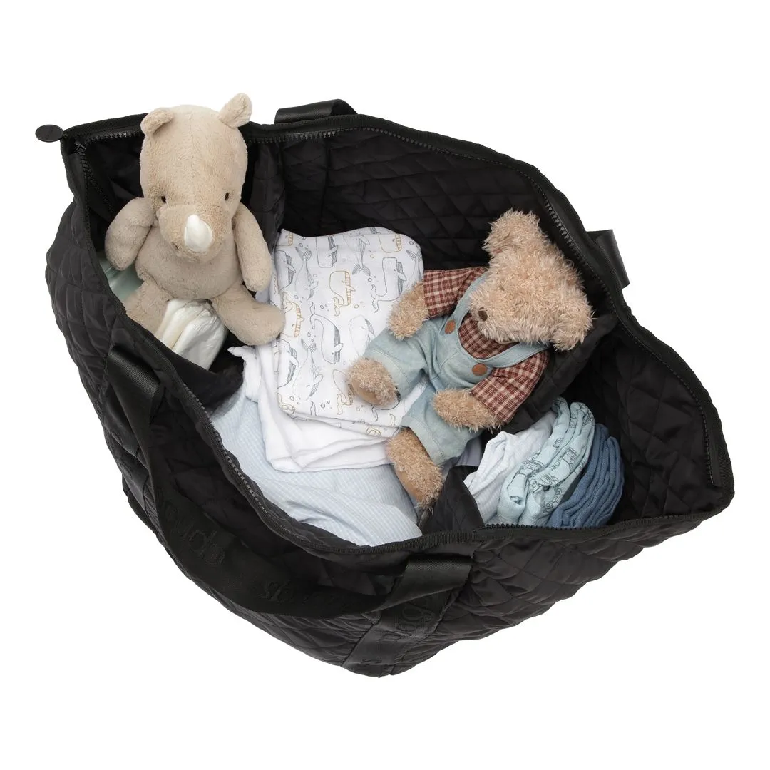 CPH Bags Mega Babybag stellebag svart lang hank