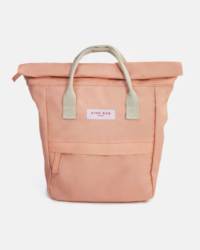 Kind Bag Hackney Mini Backpack ryggsekk Fersken resirkulert