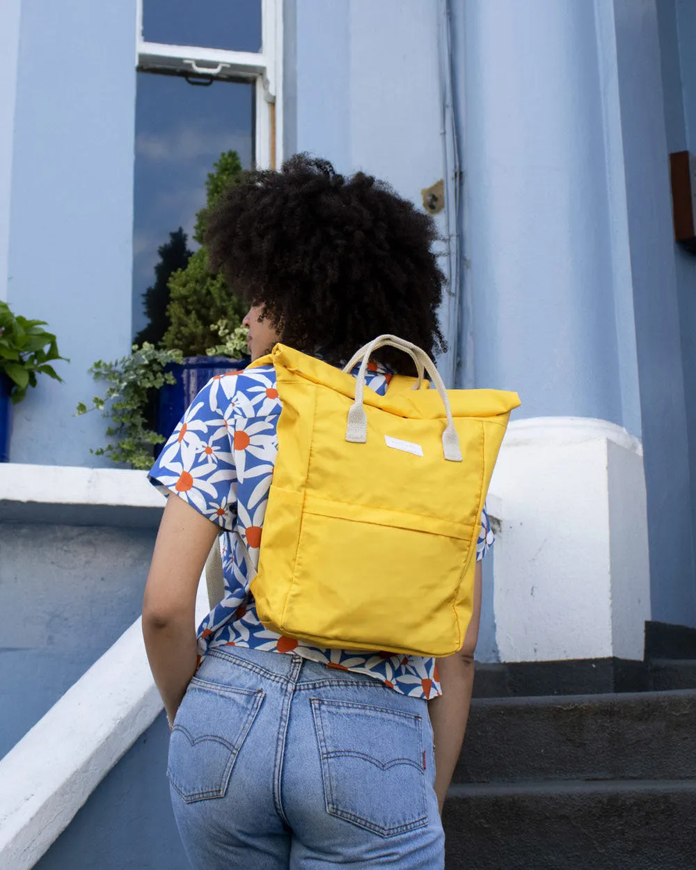 Kind Bag Hackney Medium ryggsekk Tuscan Sun Yellow