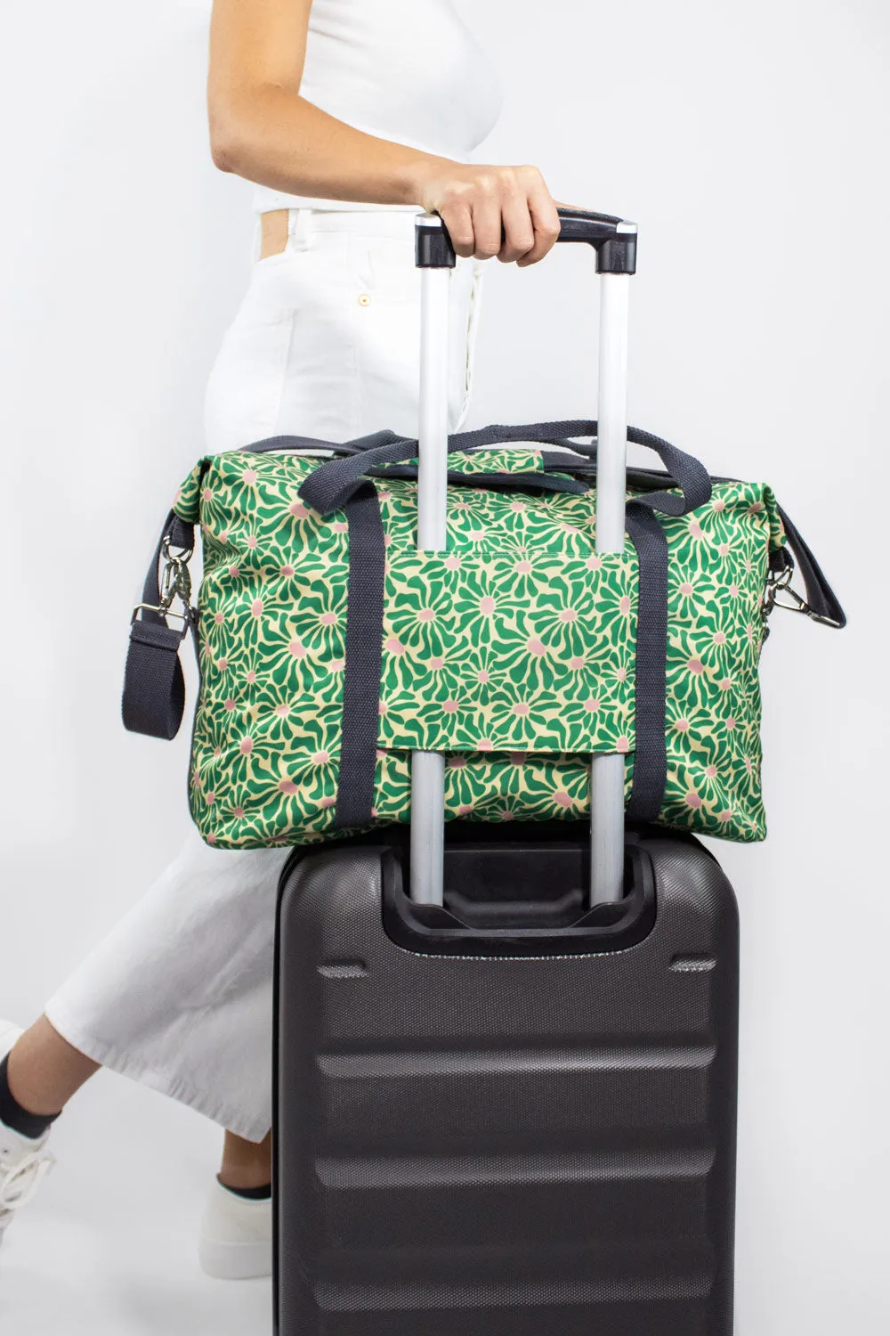 Kind Bag Weekender Abstract Flowers reiseveske blomst