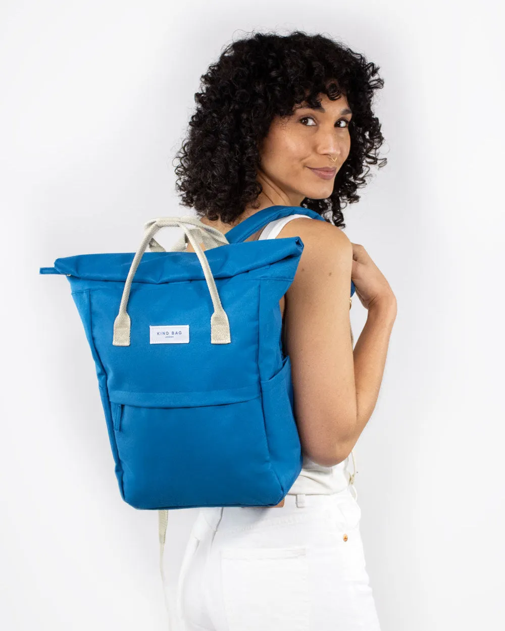 Kind Bag Hackney Medium ryggsekk petrol blue 14 liter