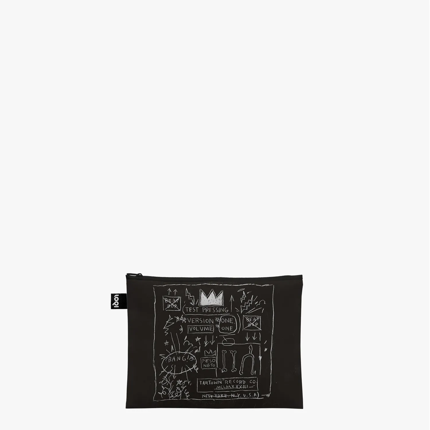 LOQI Jean-Michel Basquiat Untitled zipmapper 3-pak resirkulert