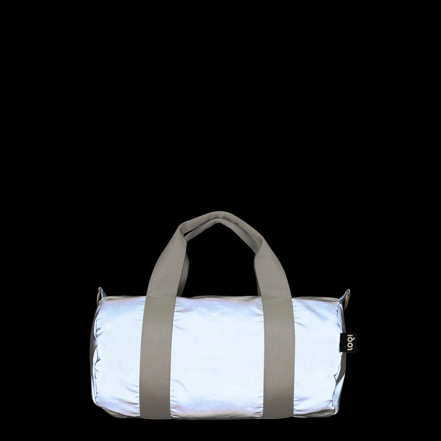 LOQI Reflective Neon Dark Orange weekender medium reflekterende