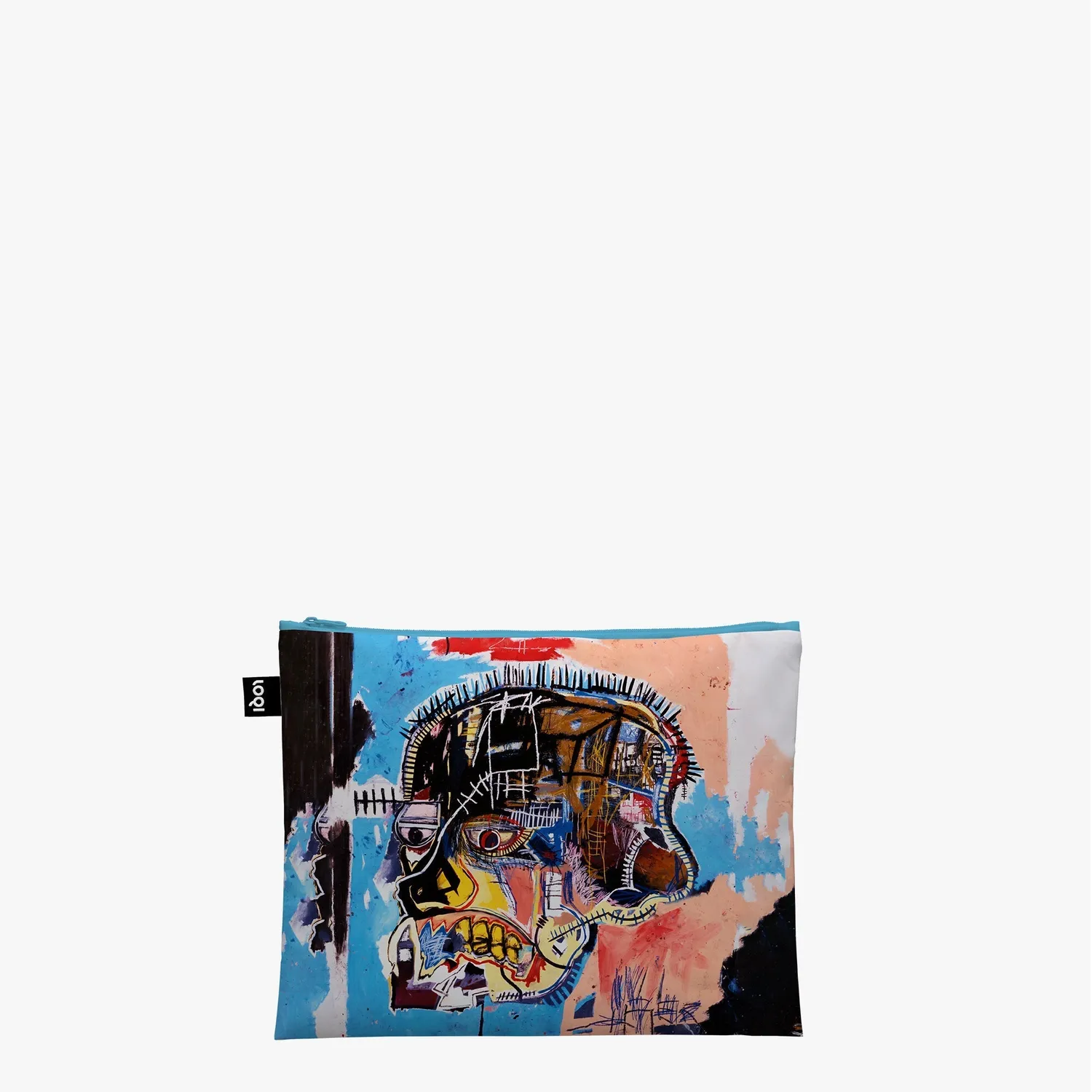 LOQI Jean-Michel Basquiat Untitled zipmapper 3-pak resirkulert