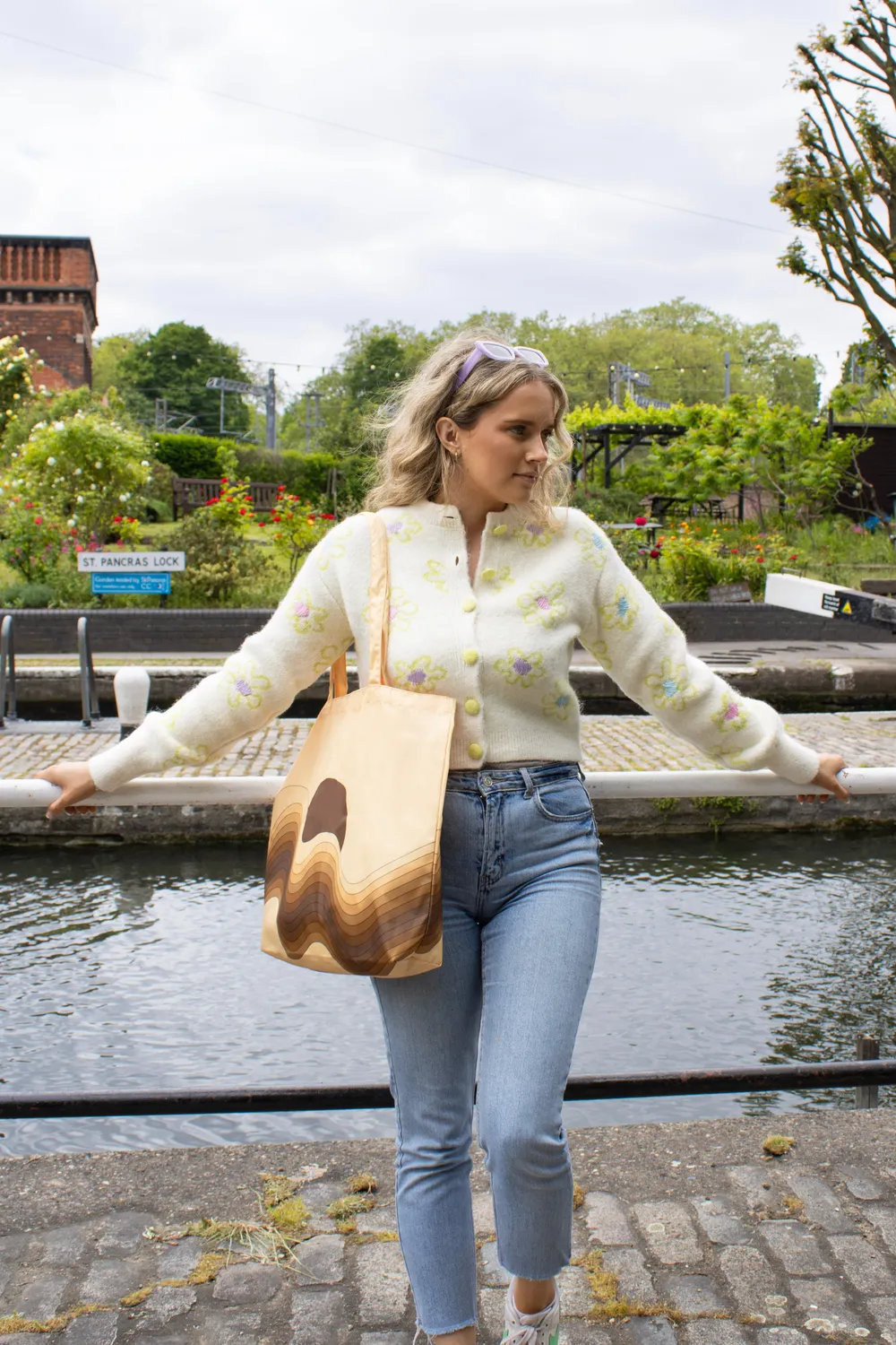 Kind Bag Caramel Waves toteveske resirkulert