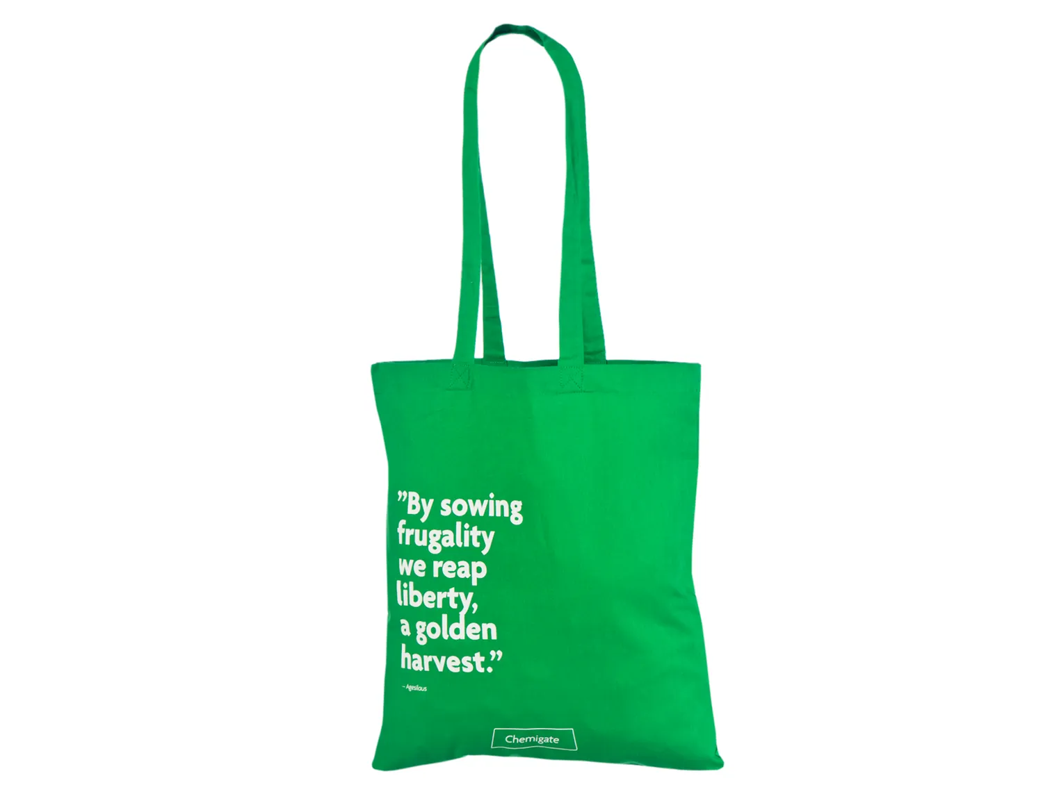 Handlenett CotGreen3842 handlenett grønn 38x42 cm bomull