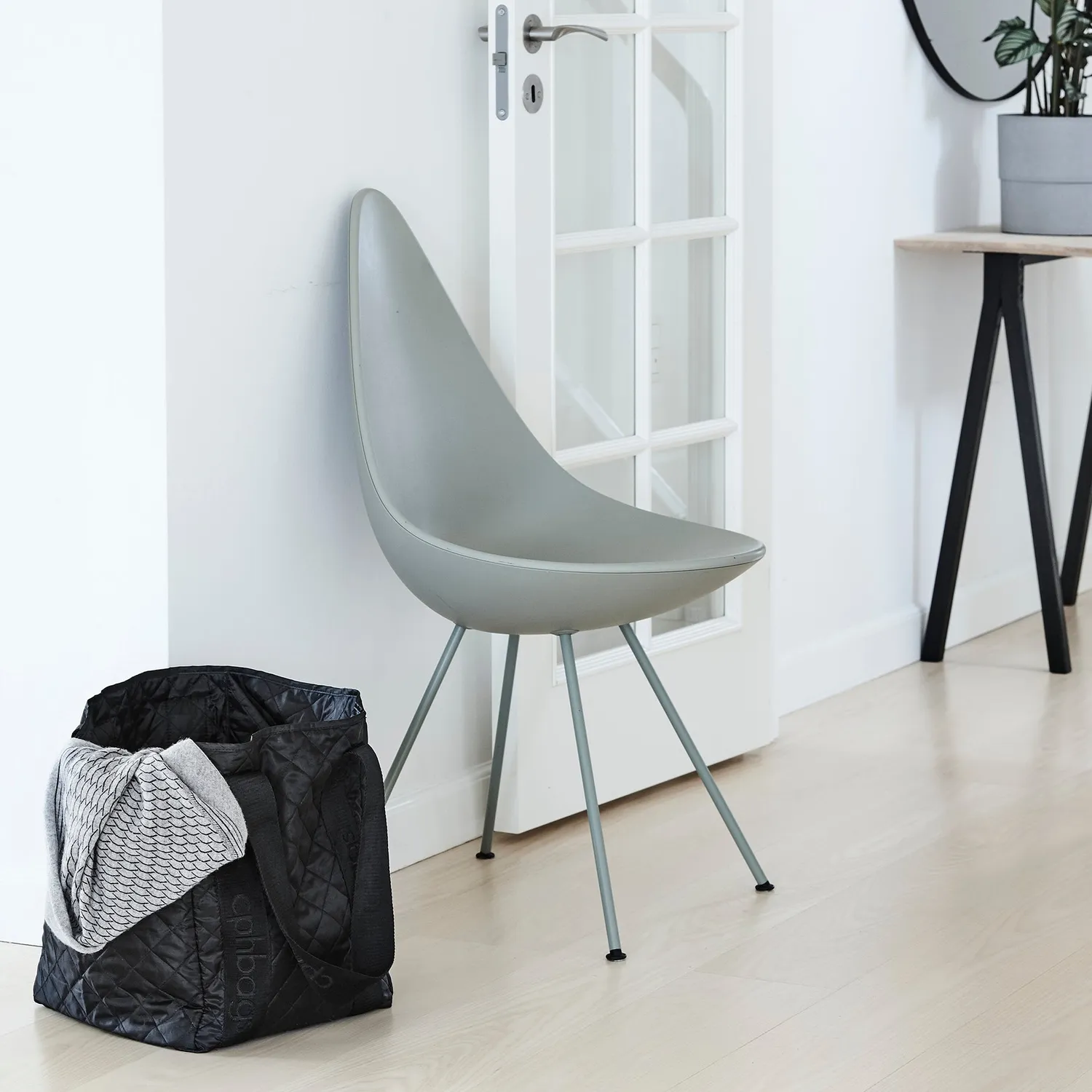 CPH Bags Indkøb handlepose sort 56 cm
