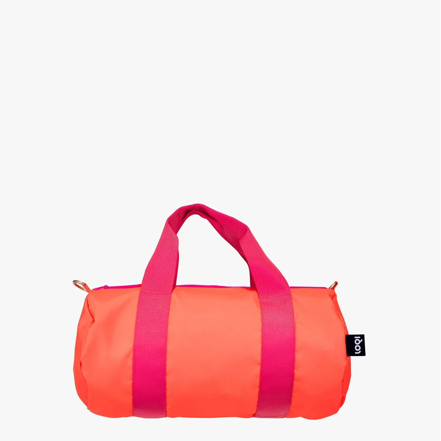 LOQI Neon Dark Orange weekender medium resirkulert