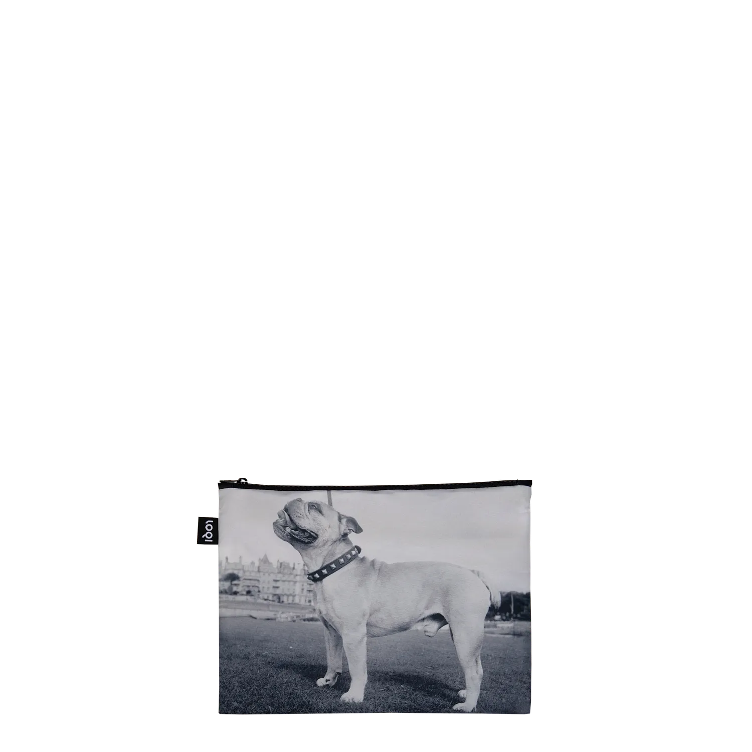 LOQI Eileen Agar Bella Cat Dandy Bulldog glidelåslommer resirkulert