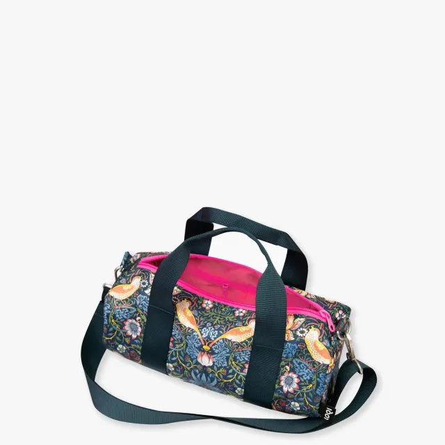 LOQI William Morris Strawberry Thief weekendbag medium resirkulert