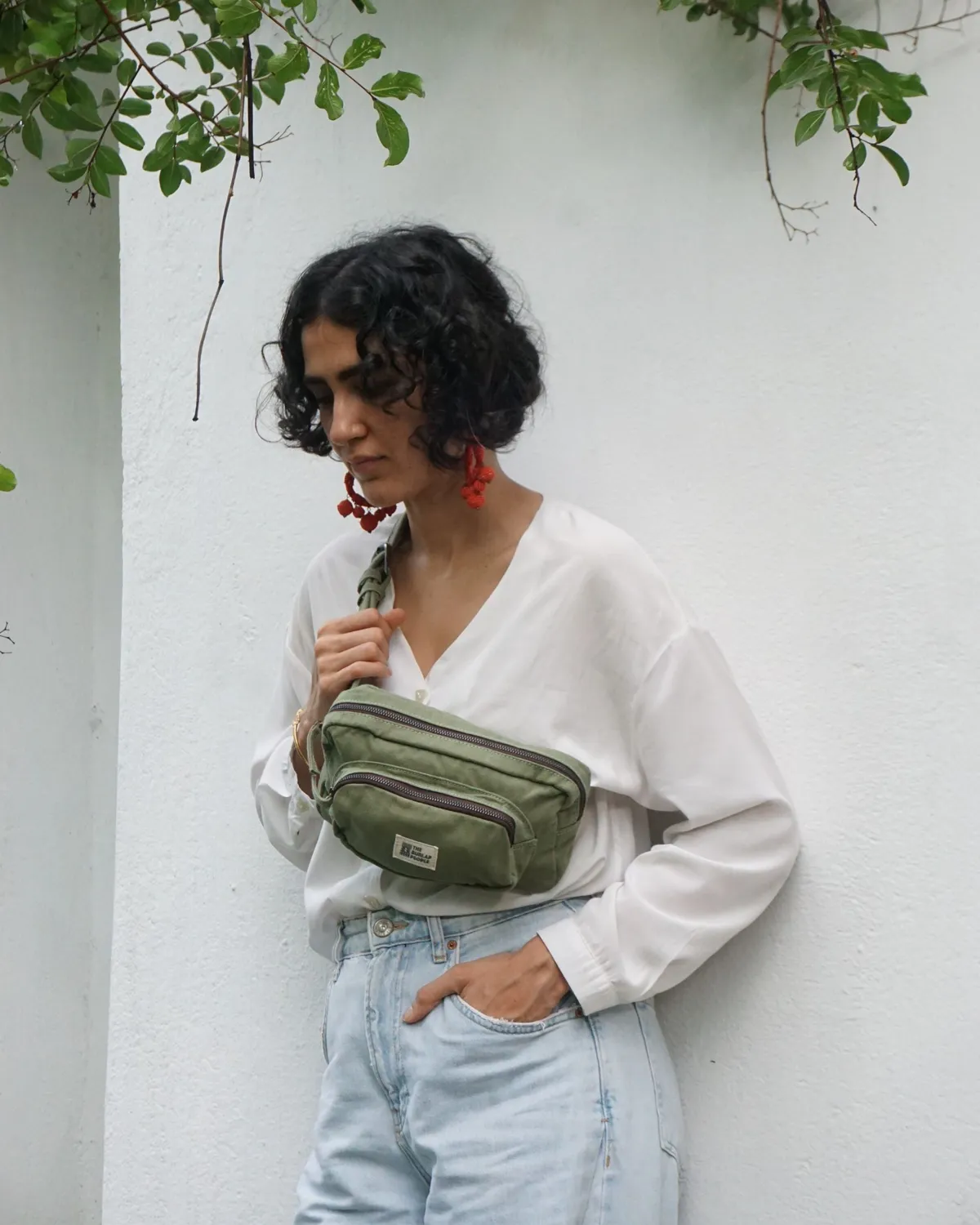 The Burlap People Travel Light Pack midjeveske svart
