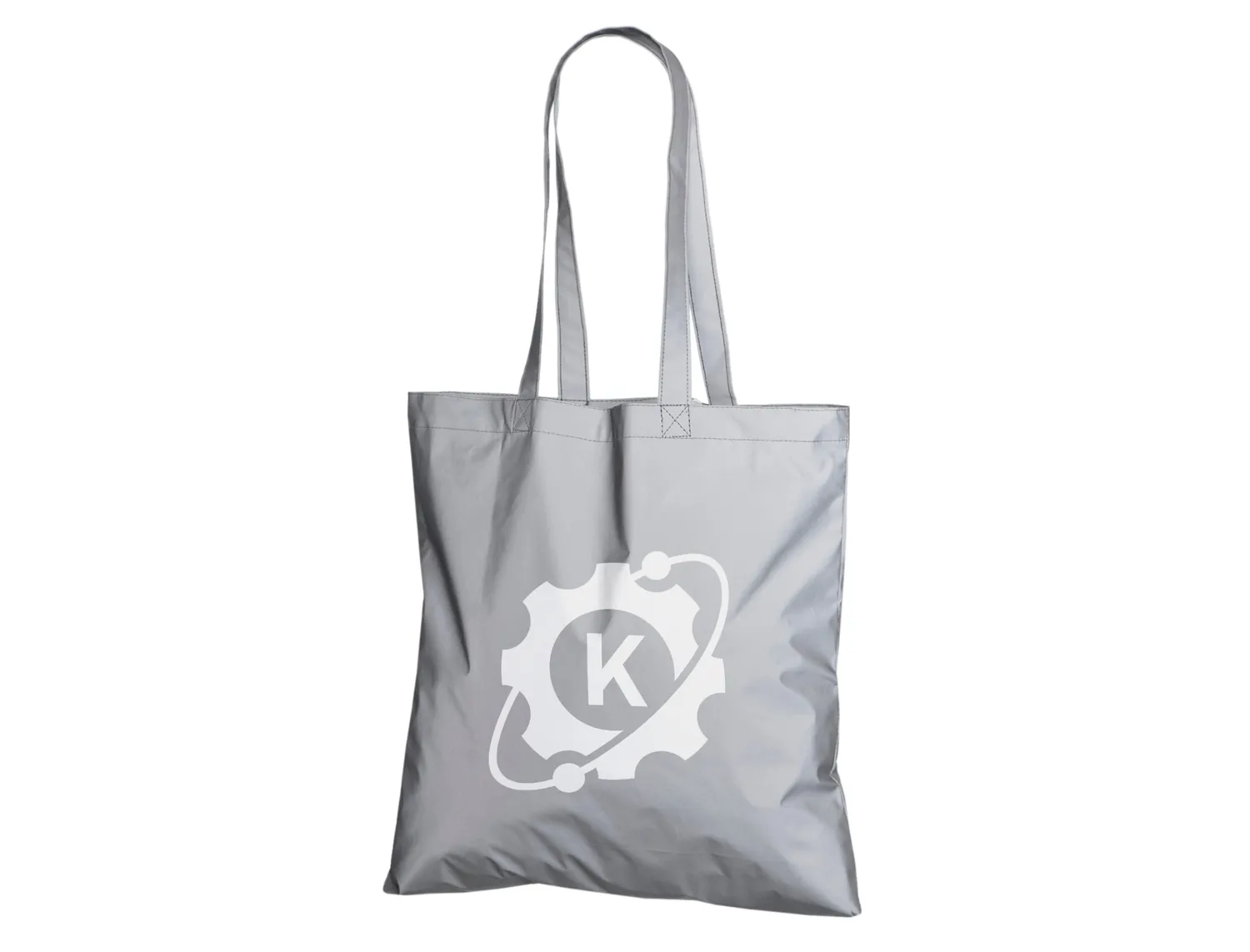 Handlenett Reflective handlenett graa 40x40 reflekterende