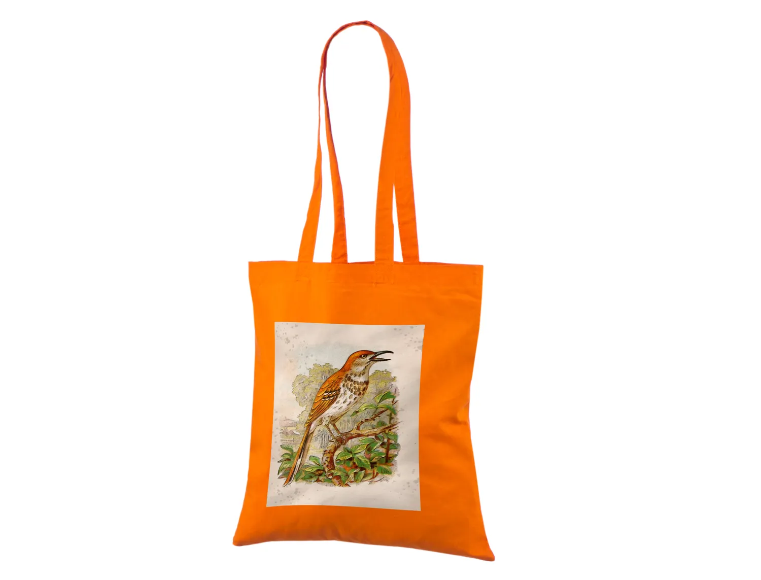 Handlenett CotOrange handlenett oransje 38x42 bomull