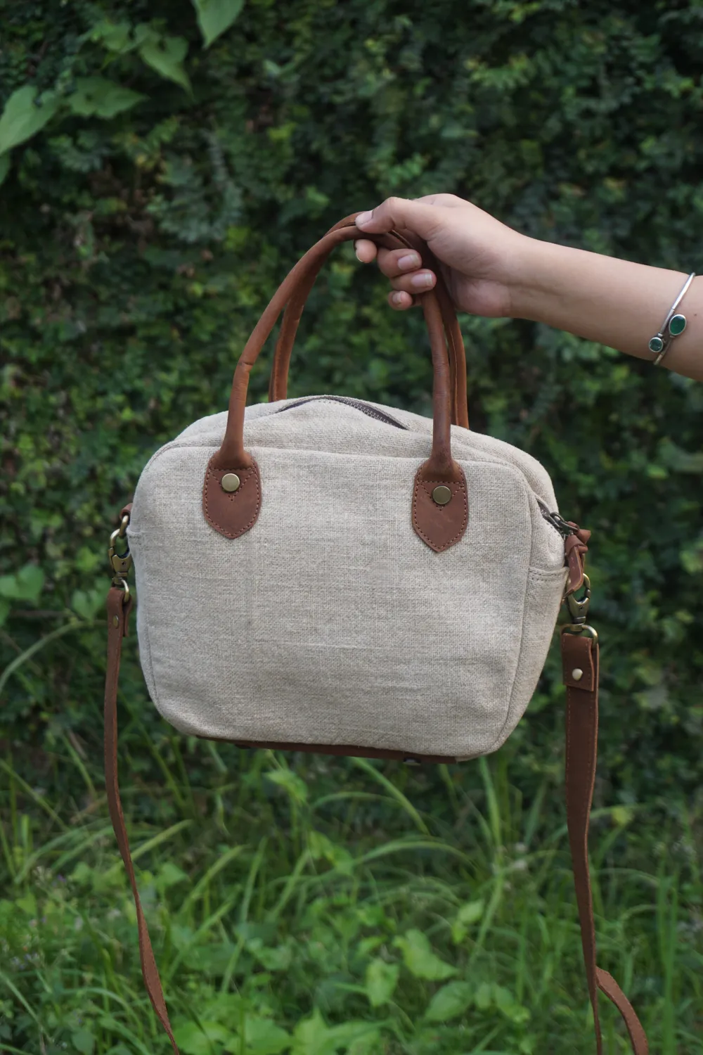 The Burlap People matpose Multicolour Patchwork