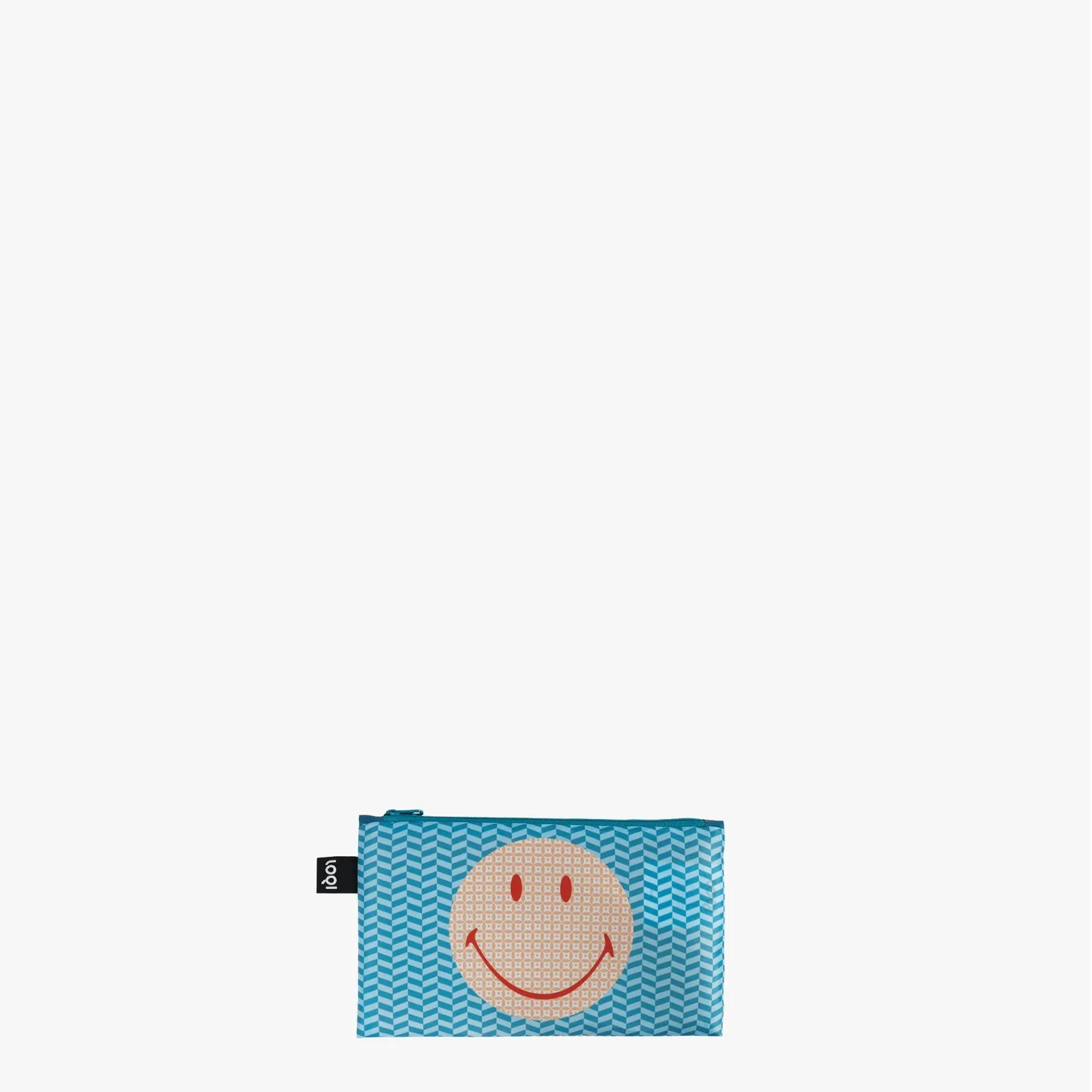 LOQI Smiley Blossom Geometric zipmapper 2-pk