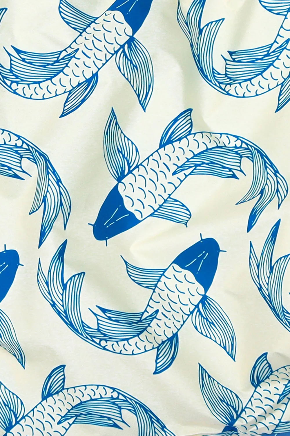 Kind Bag Reusable Koi Fish Medium handlenett resirkulert
