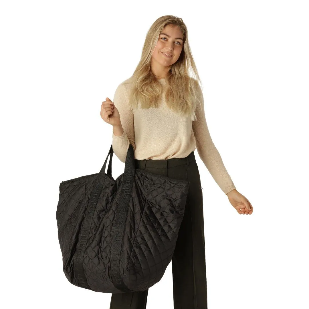 CPH Bags weekendbag stor sort 80 cm lange hanker