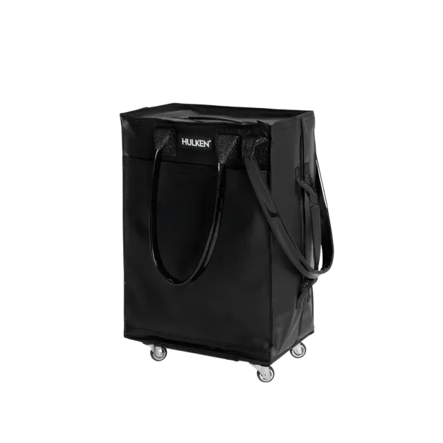 Hulken Travel Rolling trilletote svart sammenleggbar