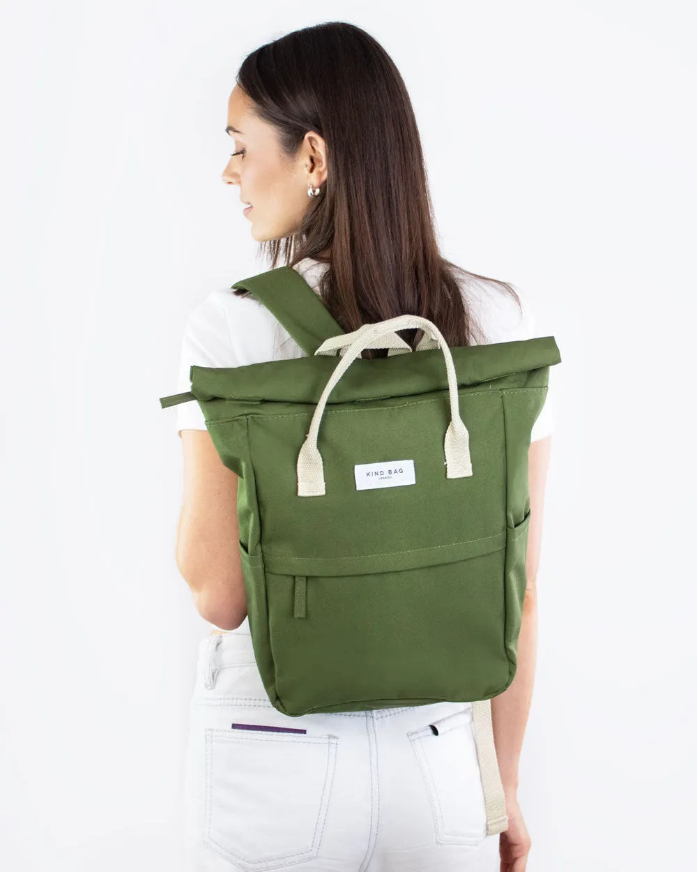 Kind Bag Hackney ryggsekk medium khaki 10 liter vanntett