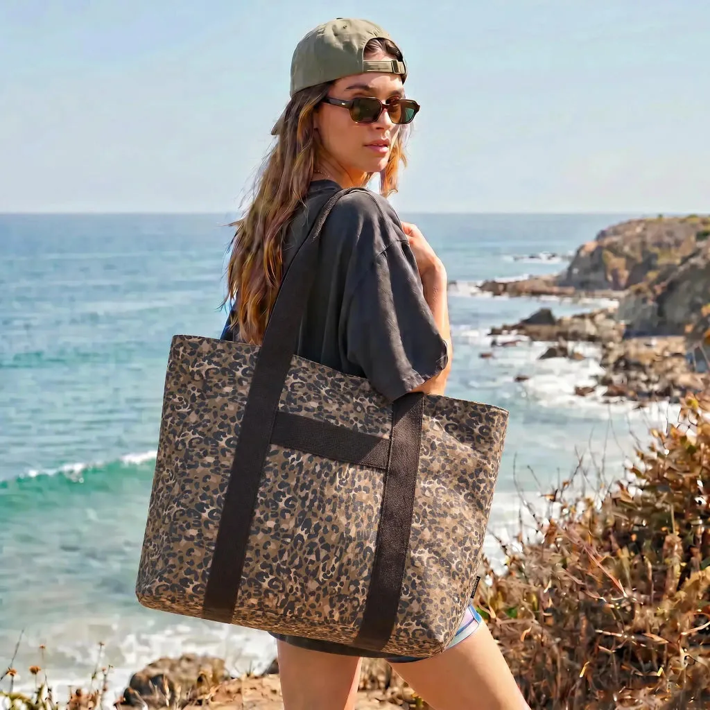 Kind Bag Carryall Leopard toteveske stor resirkulert