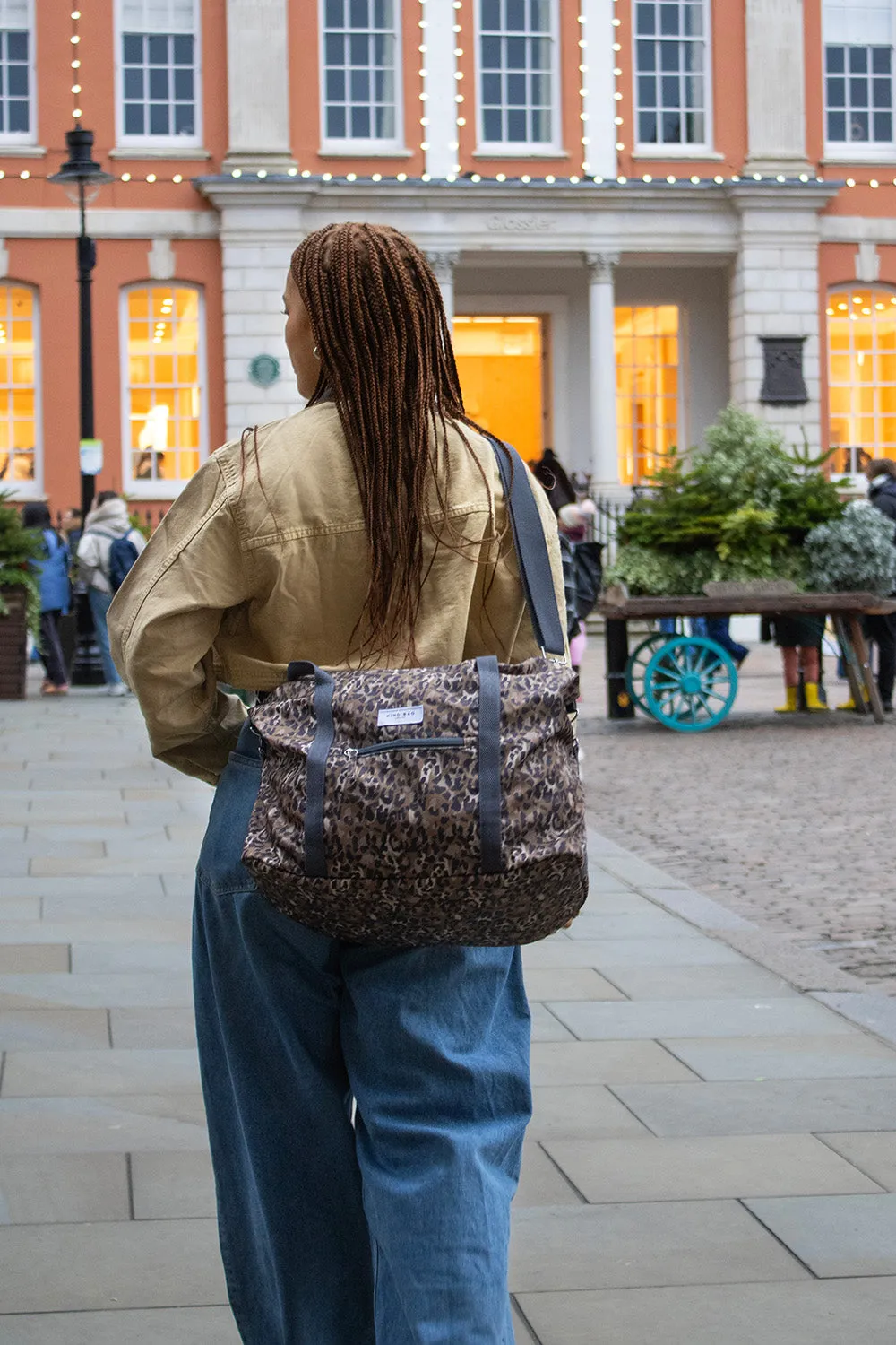 Kind Bag Weekender reisebag leopard kabin