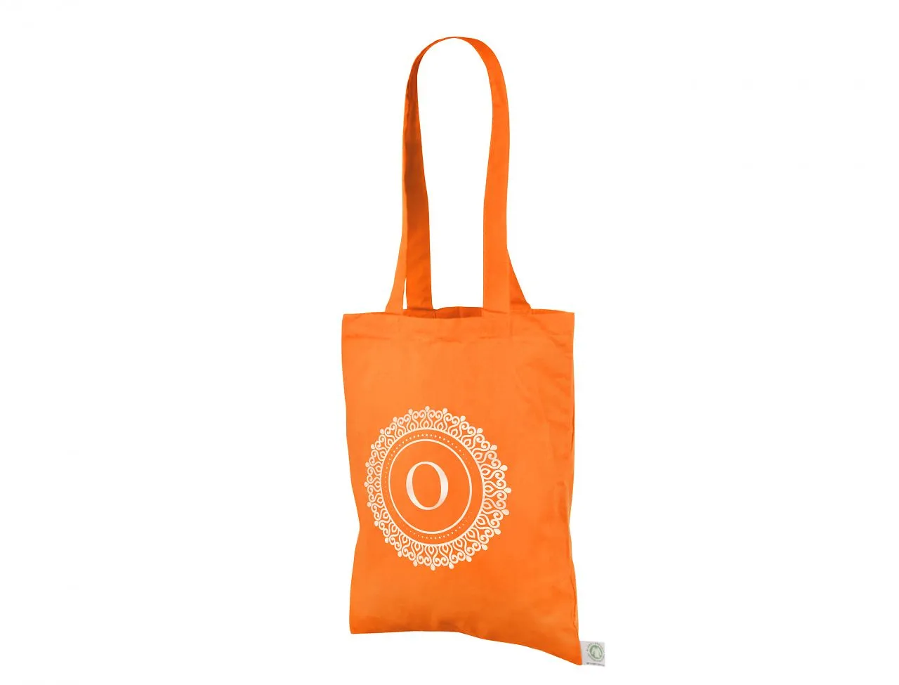Handlenett OrgCotOrange handlenett oransje økologisk bomull