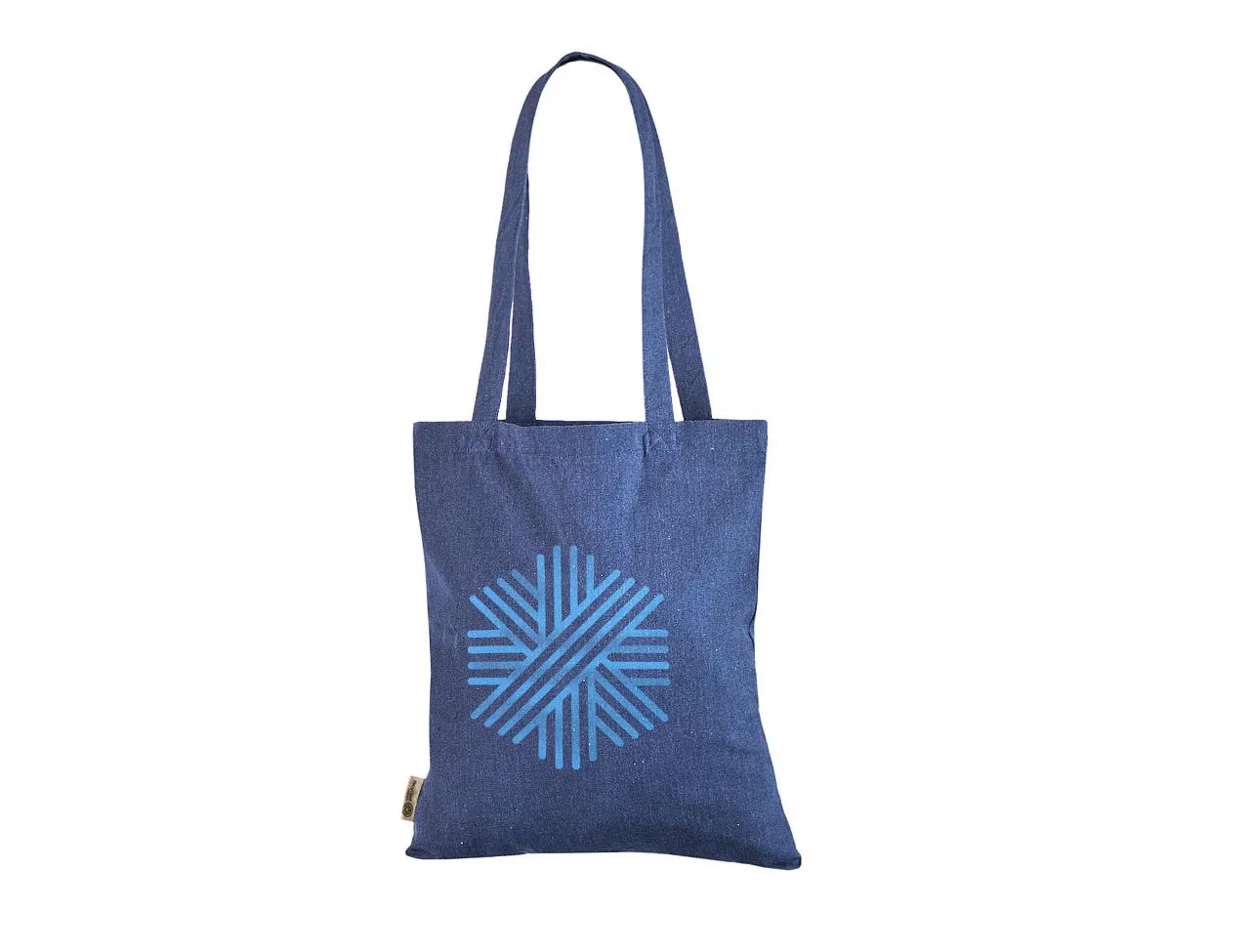 Handlenett Jeansblue 3842 handlenett blå 38x42 cm resirkulert