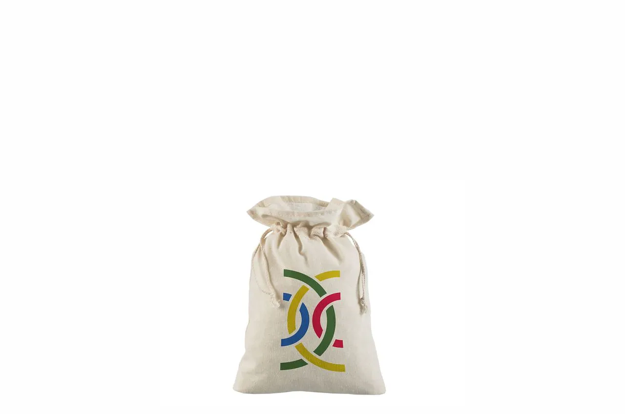 Handlenett Stringpouch_2030_uk bomullspose naturhvit 20×30 cm