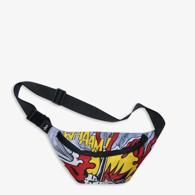 LOQI Roy Lichtenstein Whaam! rumpetaske resirkulert