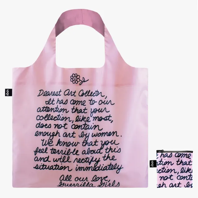 LOQI Guerrilla Girls Dearest Art Collector handlenett