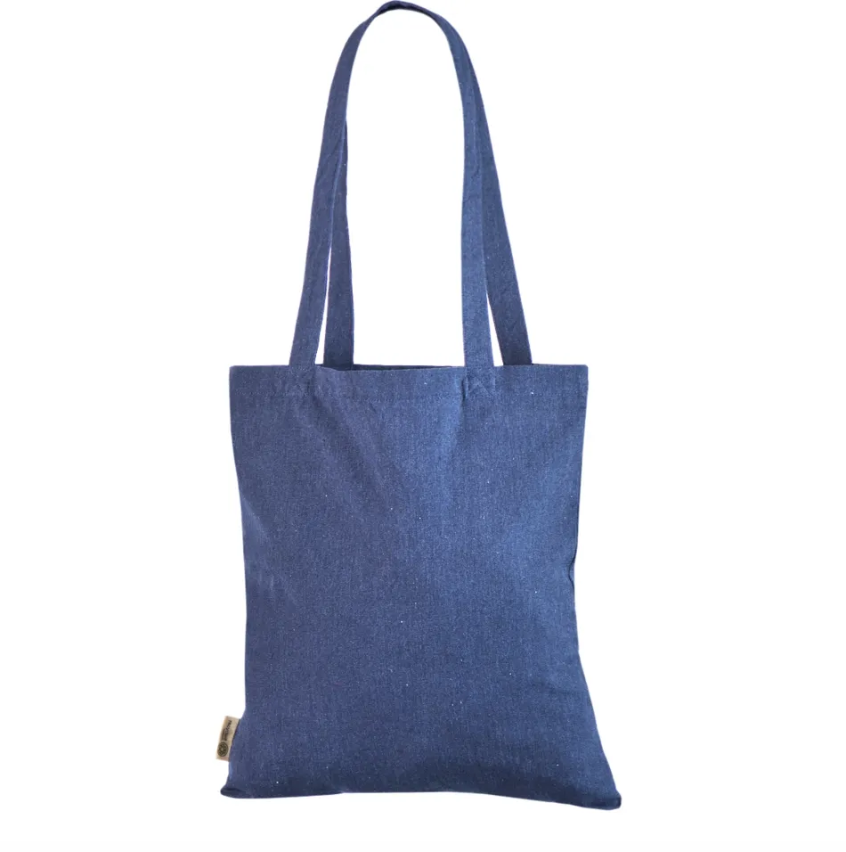 Handlenett Jeansblue 3842 handlenett blå 38x42 cm resirkulert