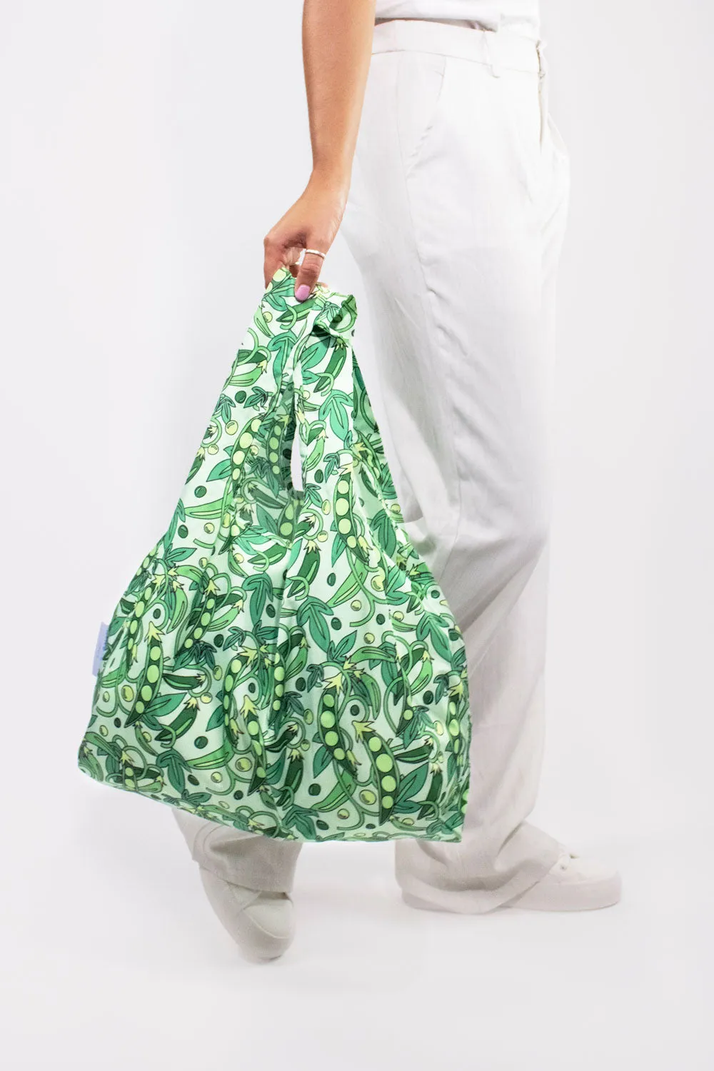 Kind Bag Peas handlenett medium ertemønstret