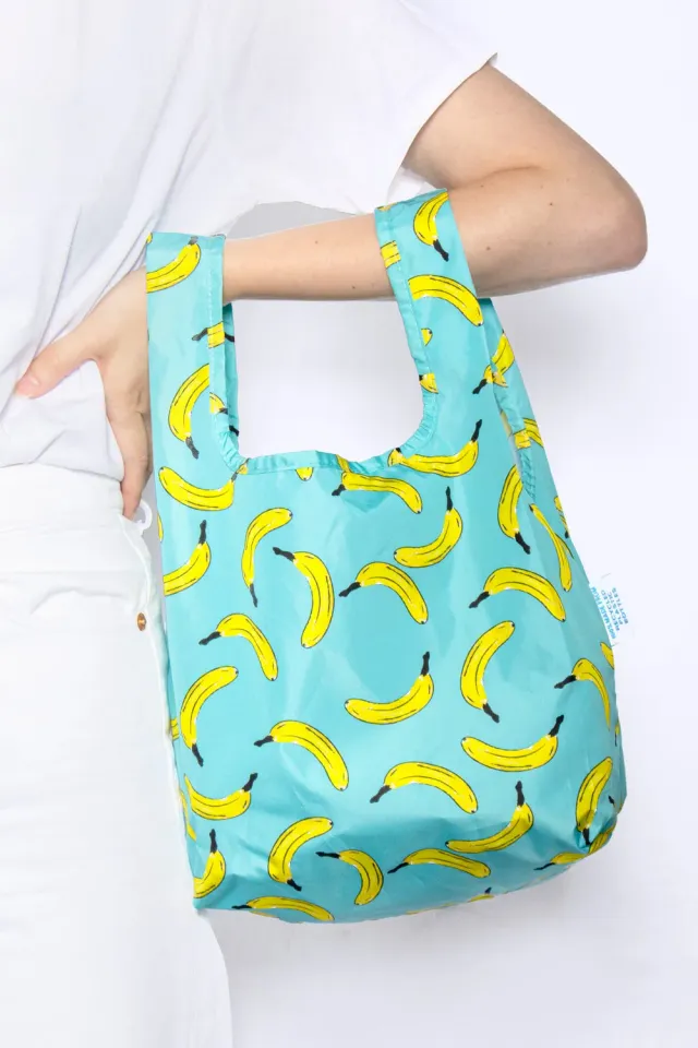 Kind Bag Banana mini handlenett gul fruktprint 10 kg