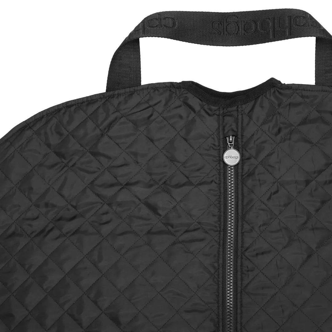 CPH Bags dragtpose kjoletrekk sort 120 cm quiltet
