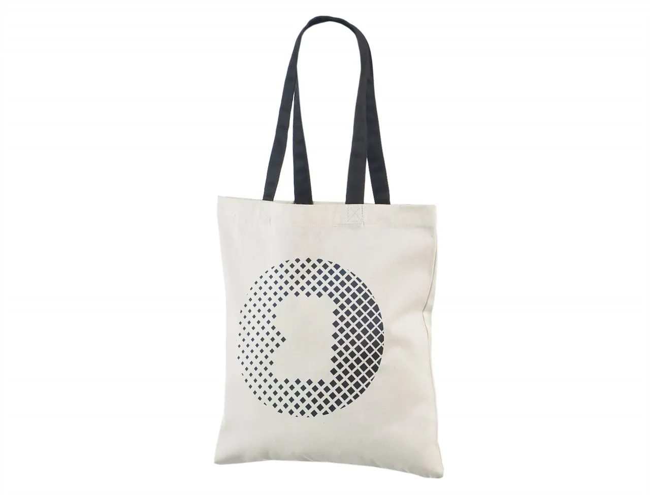 Handlenett Black Hand handlenett naturhvit sorte hanker