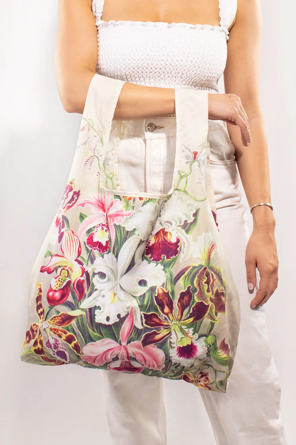 Kind Bag Haeckel Orchidae medium handlenett gjenbrukbar 20 kg