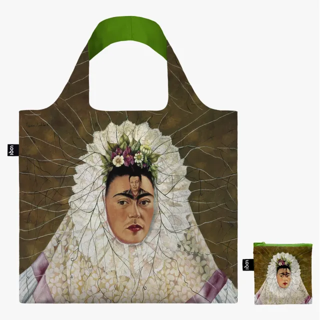 LOQI Frida Kahlo Self Portrait as a Tehuana handlenett resirkulert