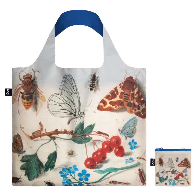 LOQI Jan van Kessel Two Paintings of Insects and Flowers handlenett