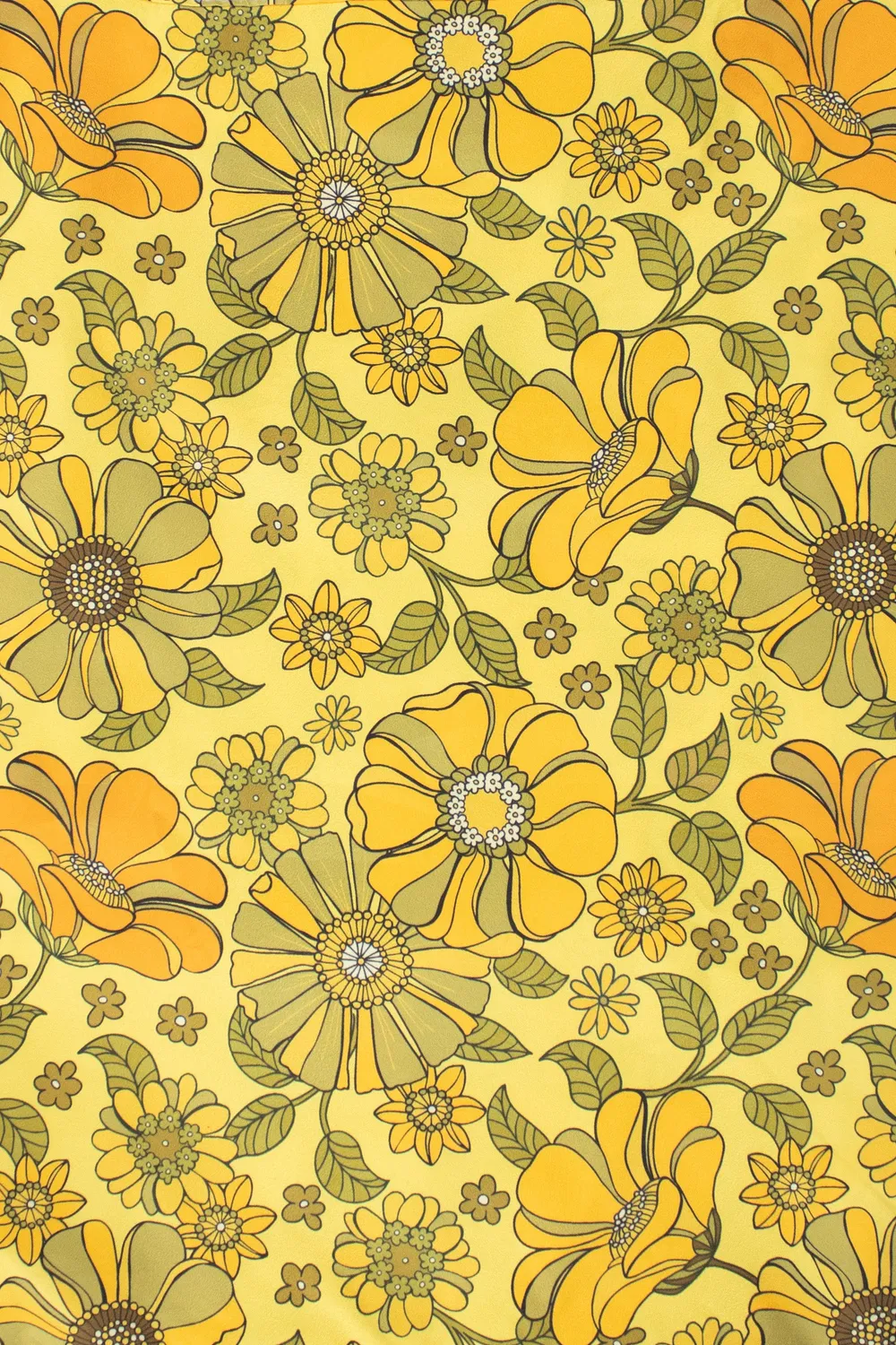 Kind Bag Retro Flowers medium handlenett gjenbrukbar 20 kg