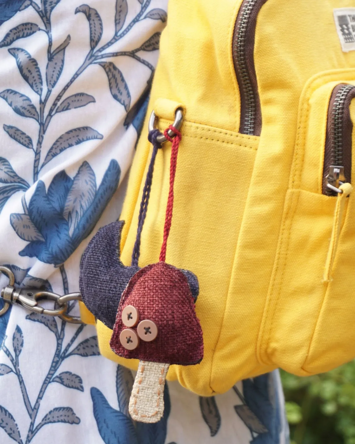 The Burlap People Burlap Charms veskeanheng Cool Cactus