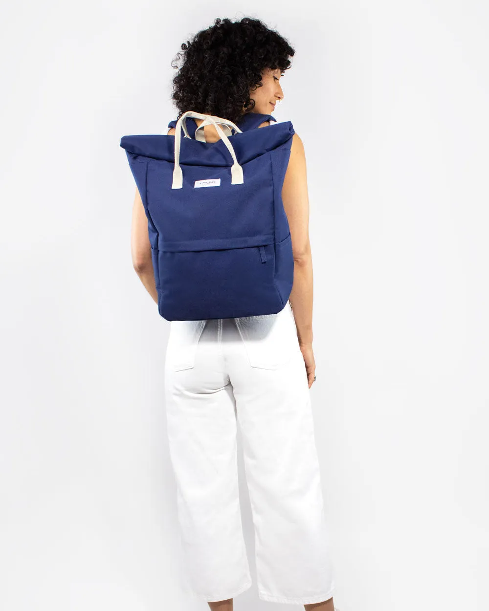 Kind Bag Hackney Large ryggsekk navy resirkulert 23 liter