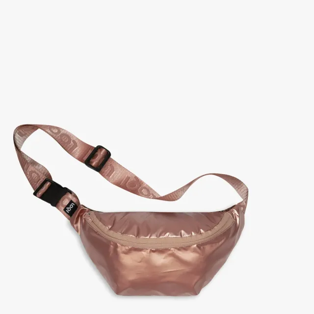 LOQI Metallic Rose Gold rumpetaske roségull blank