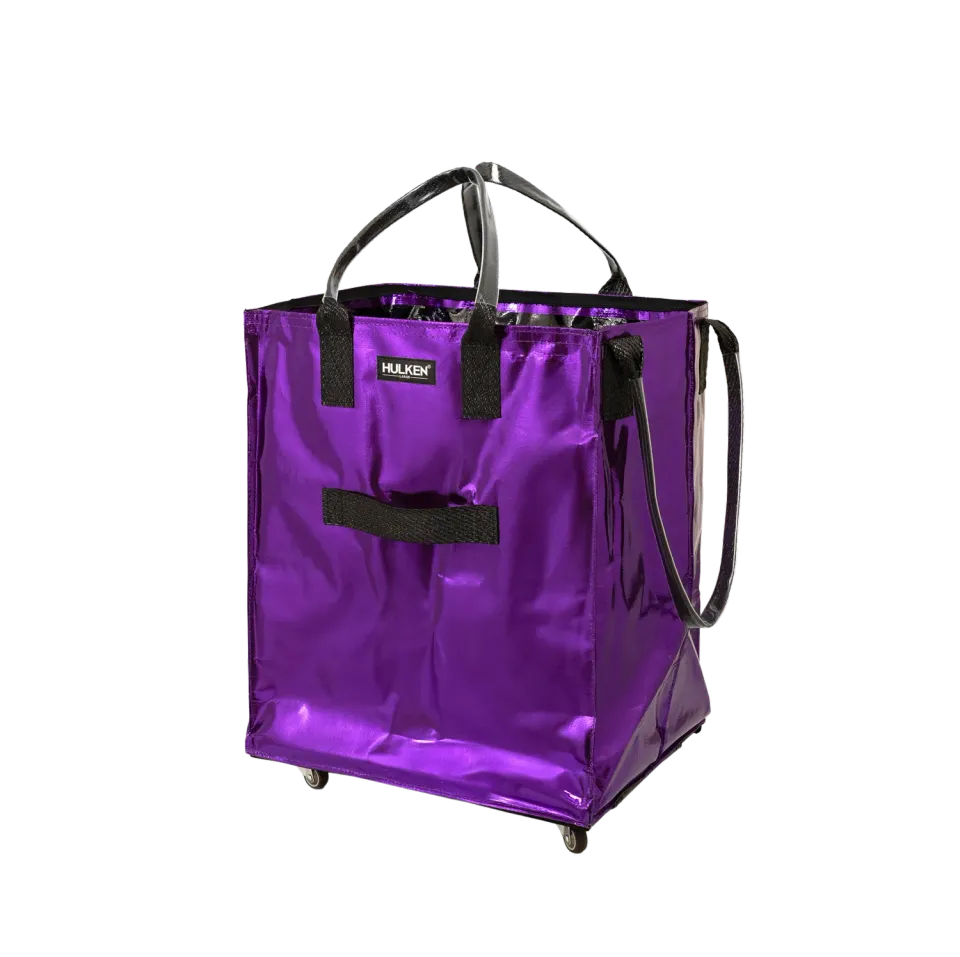 Hulken Ultraviolet toteveske lilla gjenbrukbar