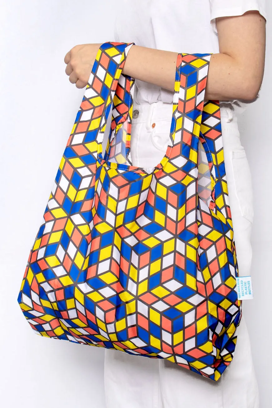 Kind Bag Cubes Medium handlenett flerfarget gjenbrukbar