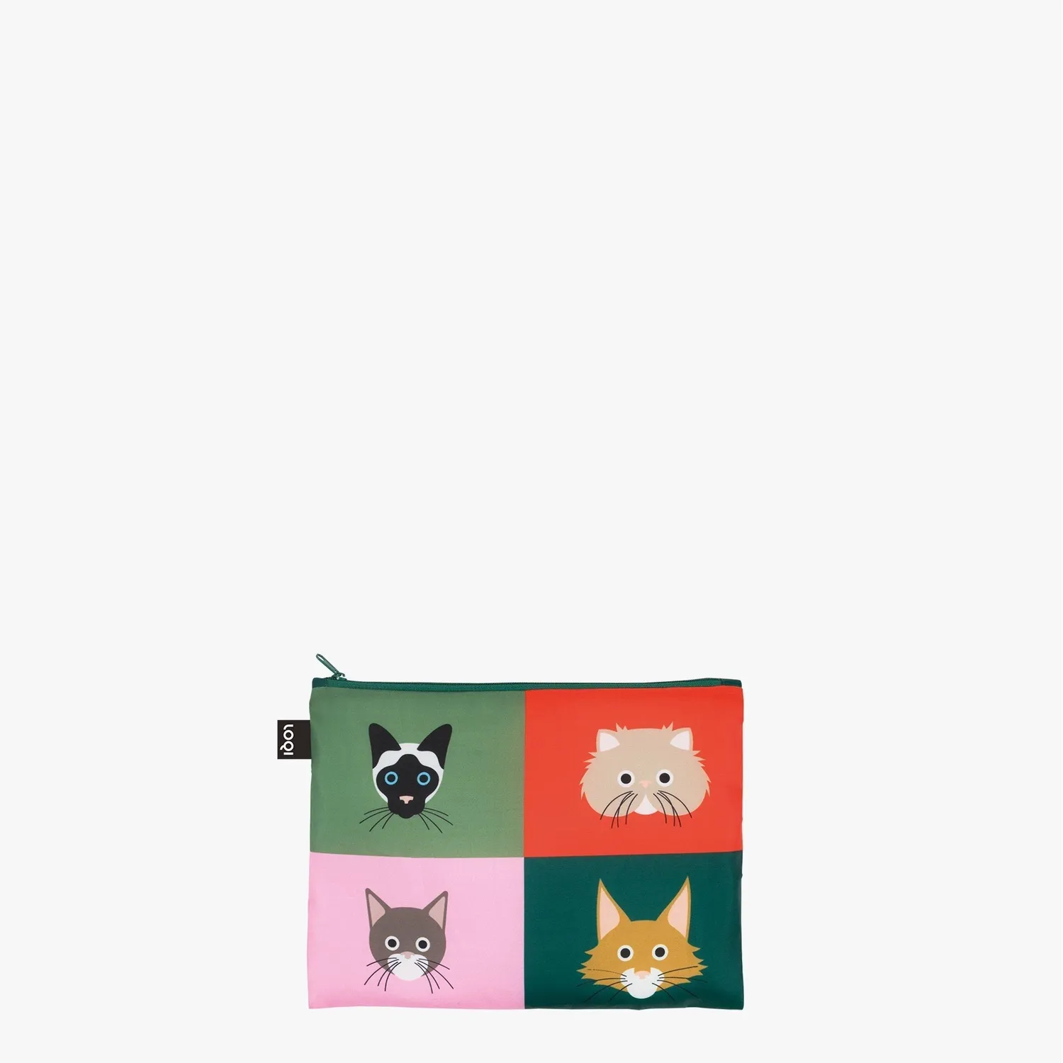 LOQI Stephen Cheetham Dogs Cats glidelåsmapper