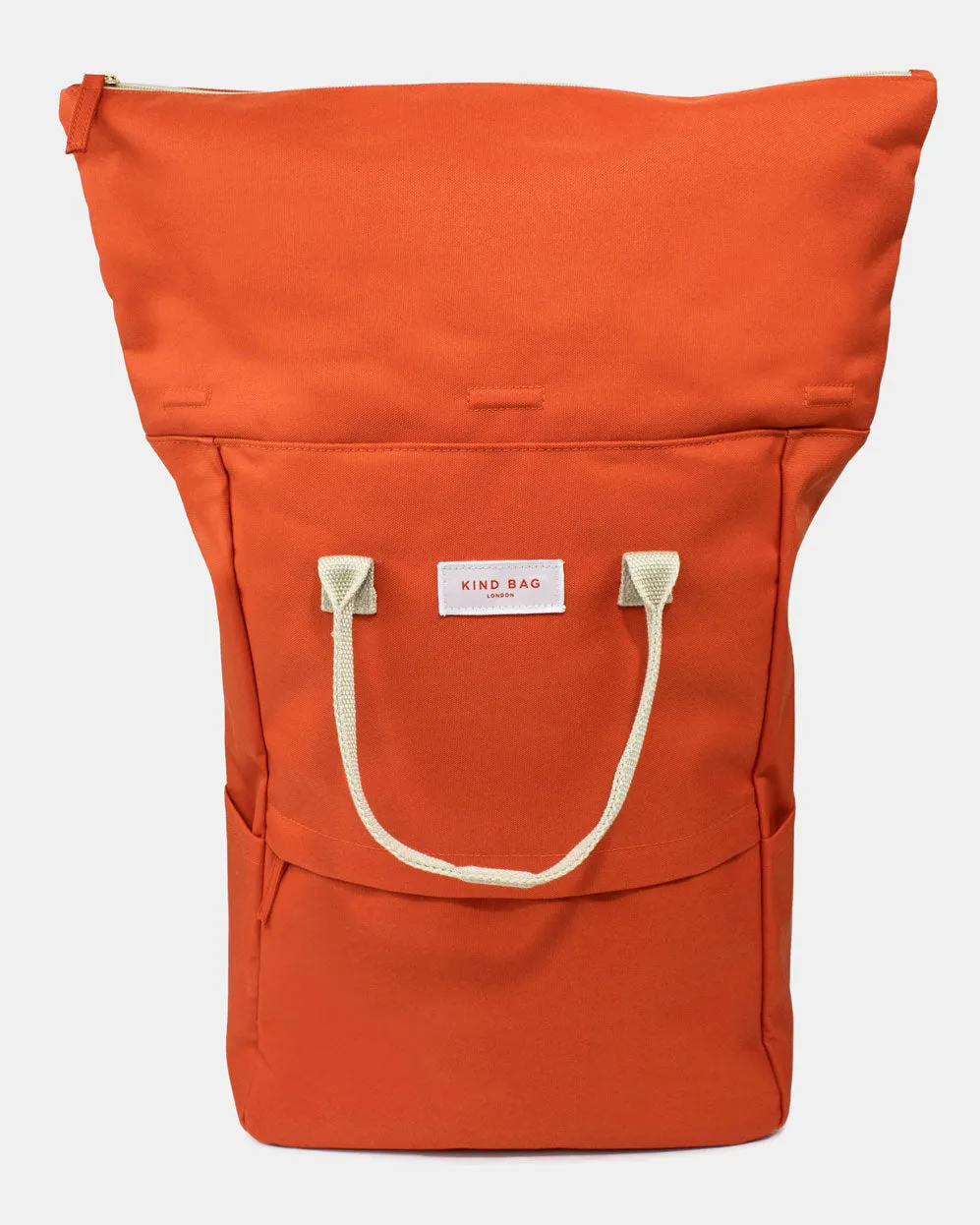 Kind Bag Hackney Large ryggsekk Burnt Orange 19,7L resirkulert