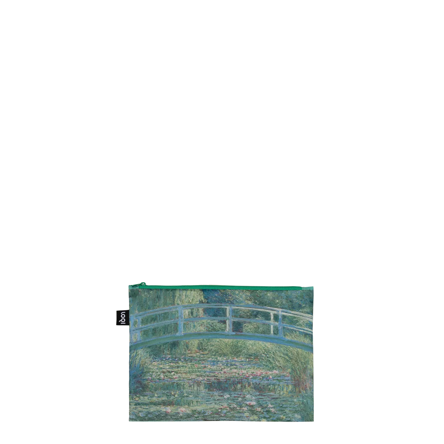 LOQI Impressionism Seurat Monet Van Gogh zip poser resirkulert