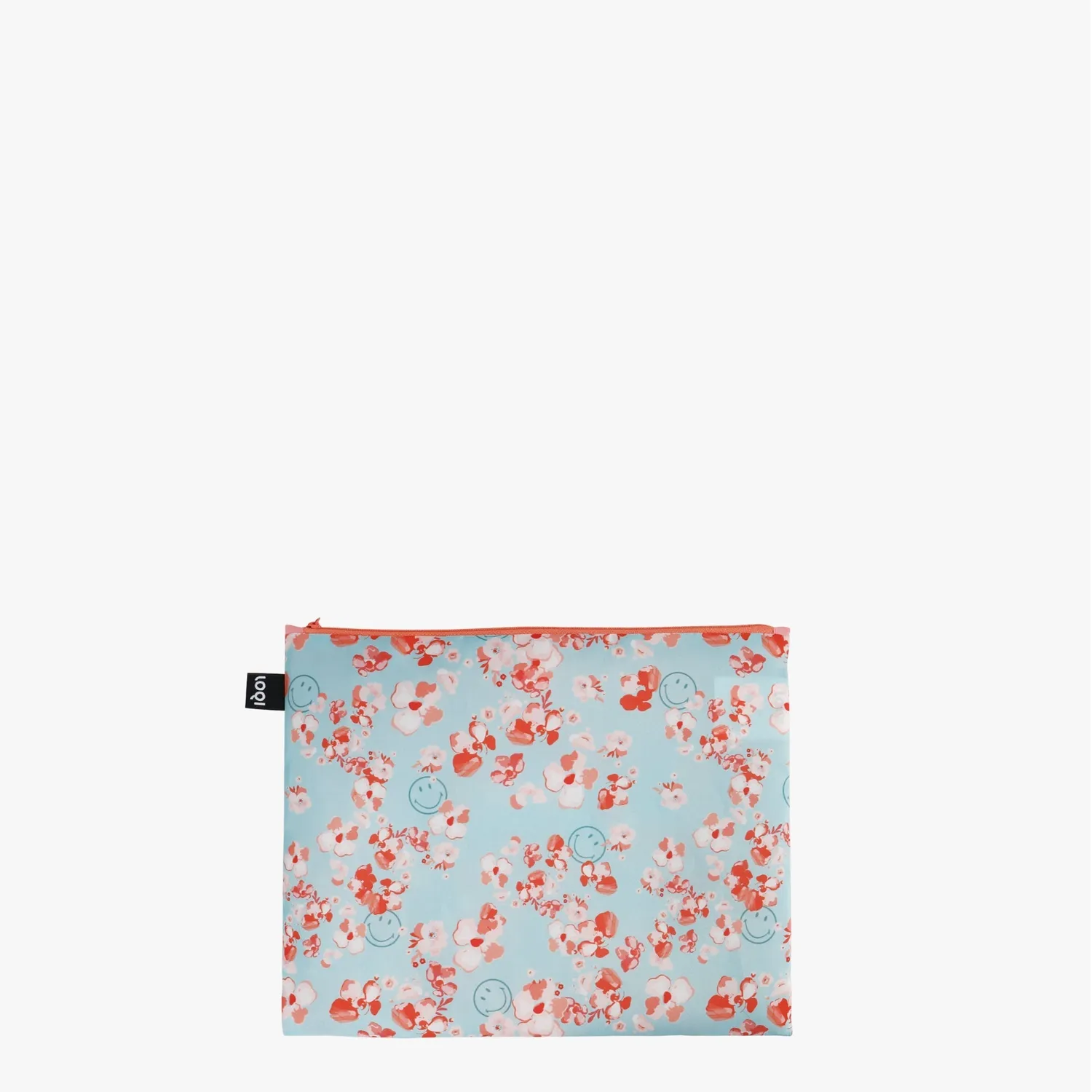 LOQI Smiley Blossom Geometric zipmapper 2-pk