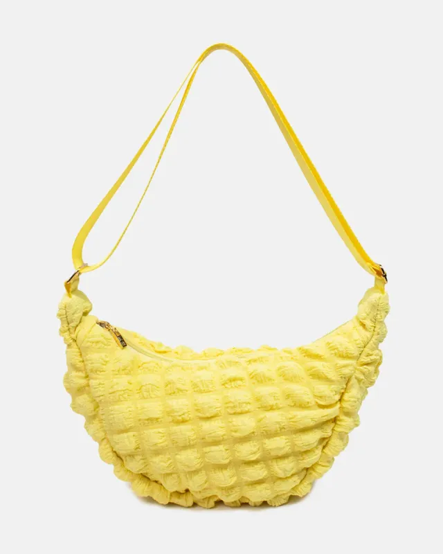 Kind Bag Butter Yellow crossbodyveske justerbar