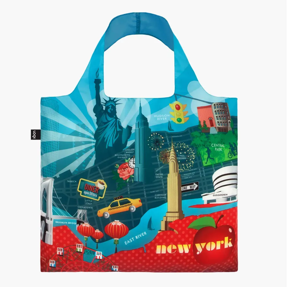 LOQI Urban New York handlenett resirkulert